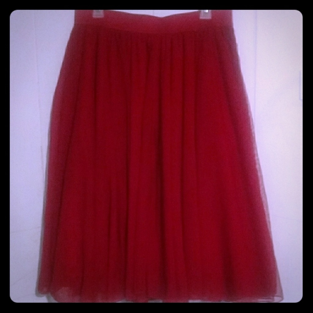 Torrid Tulle Midi Skirt